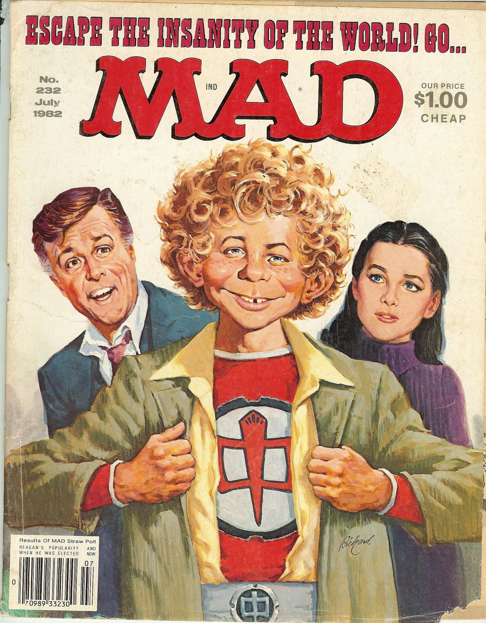 MAD Magazine #232 July 1982 Greatest American Hero