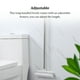 thumbnail image 4 of Advancent Fregador de suelo, cepillo de mango largo, herramienta de limpieza, accesorios ajustables para el hogar, cepillos de bañera de Suministros de limpieza para el hogar Secciones dobles, 4 of 6