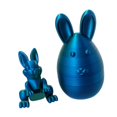 thumbnail image 3 of COLECCIÓN de ESCULTURA ESCULTURA de ESCULTURA de ESEMPLIOS de ESEMPLIOS 3D Modelo de juguete Suministros de fiesta de la fiesta de la Pascua azul, 3 of 8