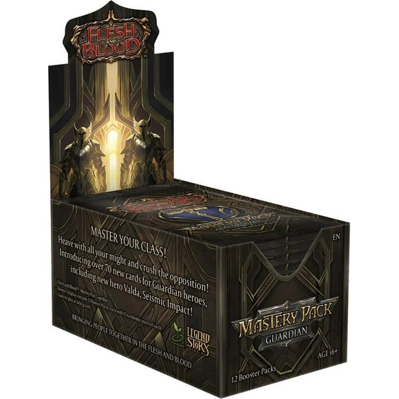 Flesh & Blood TCG: Mastery Booster Guardian Booster Box - 12 Packs