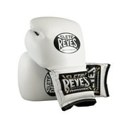 Cleto Reyes Training Gloves with Laces for Men and Women (18oz., White)