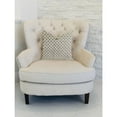 thumbnail image 2 of Plutus Haven Pointe Patterned Luxury Throw Pillow - Gold Beige - 18in. x 18in., 2 of 3