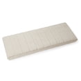 thumbnail image 3 of Lammlaoe King Headboard Only, Upholstered Wall Mounted, Peel and Stick Installation, Sound Reducing 3D Panel Design, Easy Assembly, Beige, 3 of 7