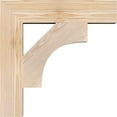 thumbnail image 3 of Ekena Millwork 3 1/2"W x 18"D x 18"H Westlake Block Smooth Bracket, Douglas Fir, 3 of 25