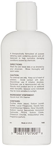 glycolix 10 gentle facial cleanser