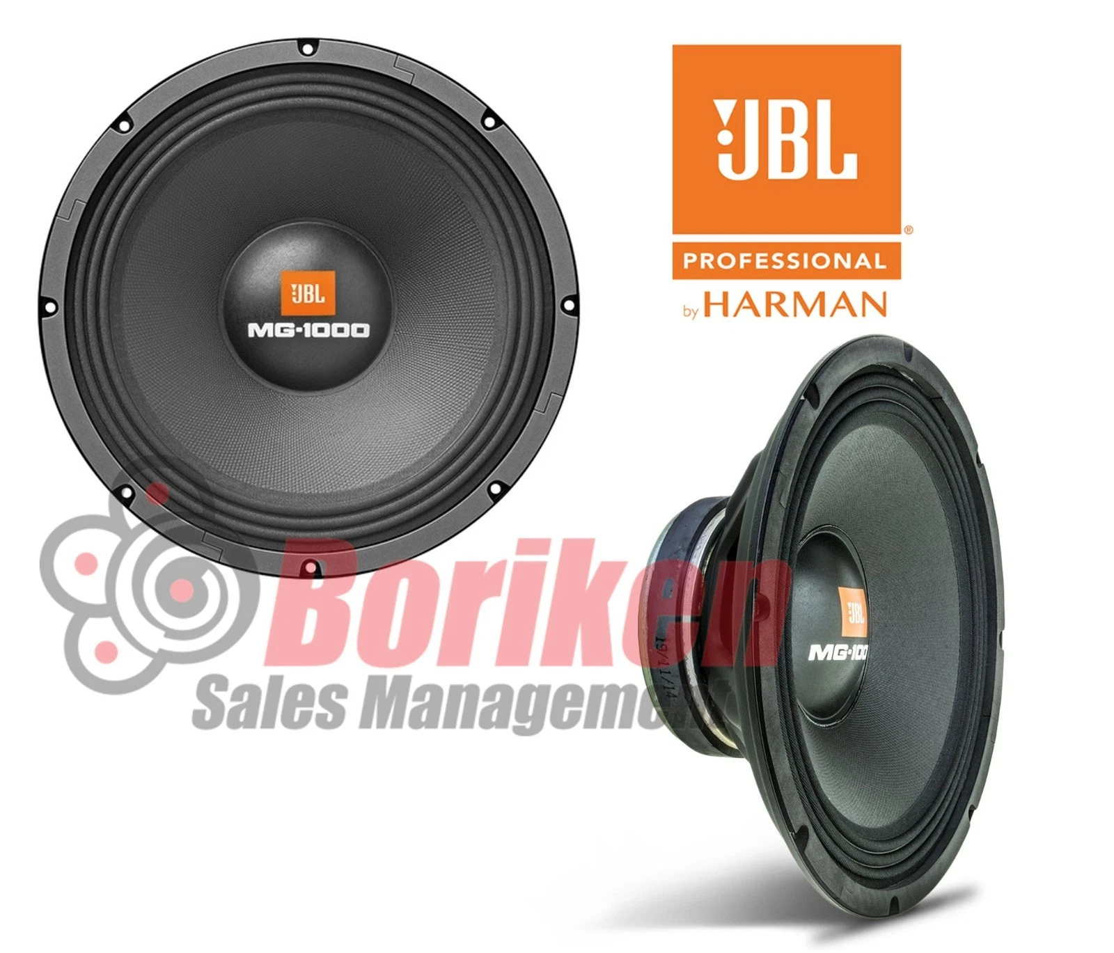 JBL 8MPRO-8 8 Inch Midbass Speaker 300 Watt Rms - Walmart.com