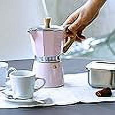 Gnali & Zani VEZ006/IND/GREEN Venezia-Coffee Maker pink, 3 Tassen