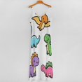 thumbnail image 5 of Cute Dinosaur Sleeveless Suspender Dress Summer Fashion Casual Long Dress, 5 of 9