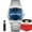 silver&blue, variant on Poedagar Man Wrist Watch Sport Quartz Stainless Steel Waterproof Date Male Watches Bracelets