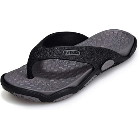 

Flip Flops for Men Comfort Beach Shower Shoes Lightweight Slip-on Sandals Quick Dry Slipper Casual Thong Sandals Outdoor