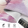thumbnail image 4 of Teddy Bears Pink Bows Runner Rug Non-Slip Area Rugs Linen Washable Non Shedding for Kitchen Bedroom Carpet, 4 of 8
