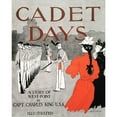 thumbnail image 2 of Penfield, Edward 20x24 Black Modern Framed Museum Art Print Titled - Cadet Days, 2 of 4