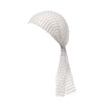 thumbnail image 1 of Rhinestone Pirate Hat Elastic Snood Scarf Cap Masquerade Ball Cosplay Events Mesh Hollow Out Headscarf, 1 of 8