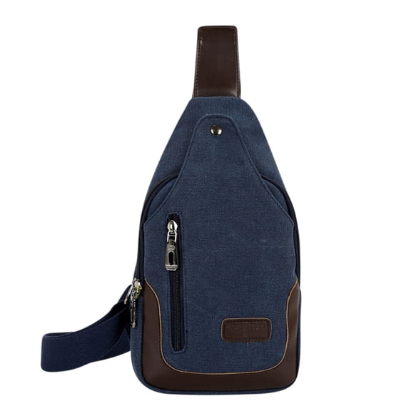 Byujiro Chest Bag Fanny Pack with Adjustabl Strap for Men Fashion Body Crossbody Sling Bag for Outdoor Sports, Travel & Casual Use