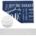 thumbnail image 2 of Warm Hugs Blankets - Breast Cancer Gifts for Women, Encouraging Get Well Soon Gift for Friend Family, Inspirational Healing Blanket, Soft Comfort Throw Blankets 50"x60", 2 of 7