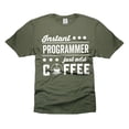thumbnail image 5 of Instant Programmer Just Add Coffee Shirt Funny Programmer Shirts Software Engineer Shirt (3X-Large Grey), 5 of 6