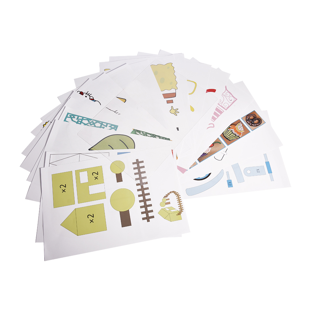 Faginey 20pcs 3d Pen Printing Paper Painting Graffiti Template 40 Cartoon Patterns For Kids Diy Template Paper For Kids 3d Pen Parts Walmart Com Walmart Com