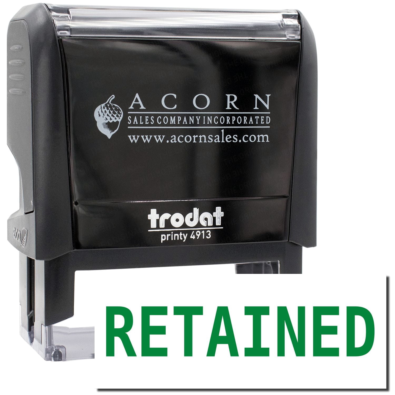 Large Self-Inking Retained Stamp, Trodat Printy 4913, Press and Print ...
