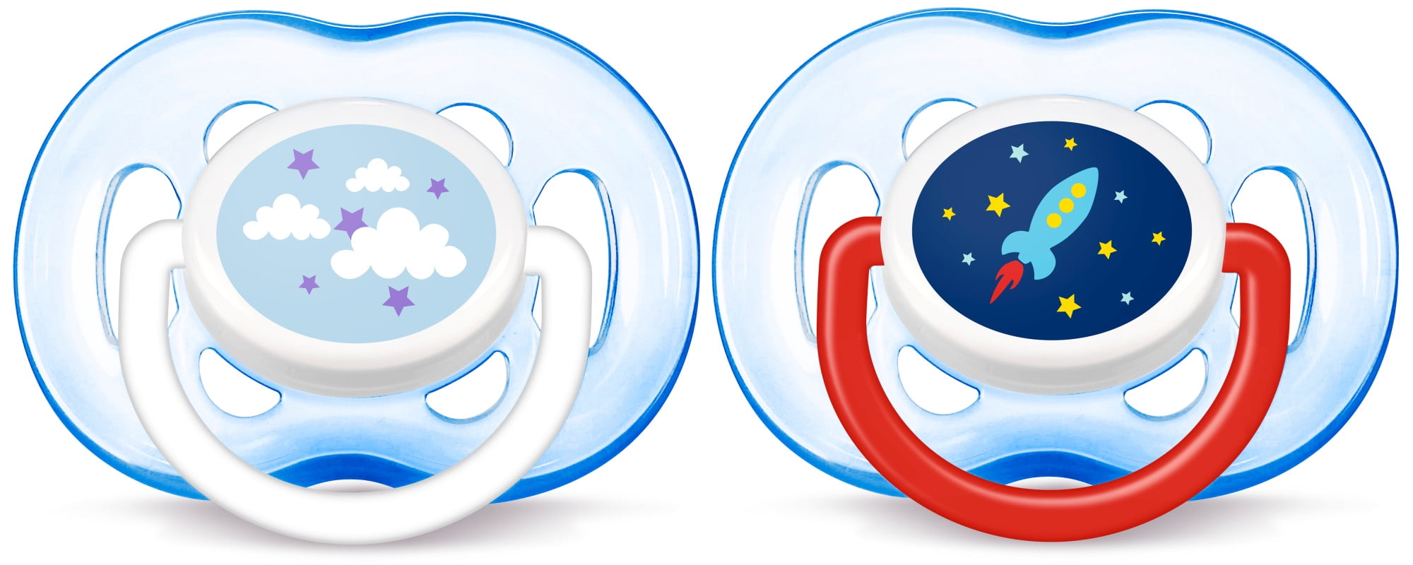 Philips Avent Freeflow Pacifier, 18+ Months, Blue, 2 Pack, SCF186/27