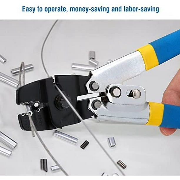 Wire rope 2024 crimping tool screwfix