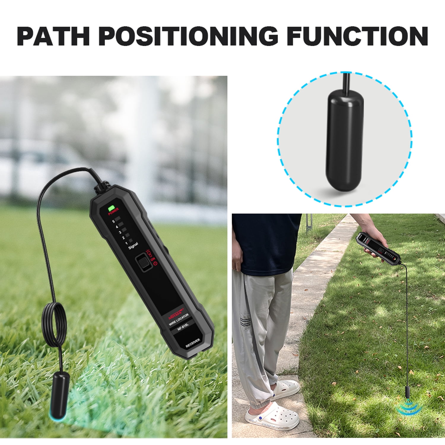 Free Shipping! Underground Wire Locator New Upgraded Free Shipping! Underground Wire Locator New Upgraded