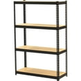 thumbnail image 2 of Lorell Shelving, Riveted, Steel, 30"x12"x48", Black (LLR66963), 2 of 3