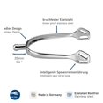 thumbnail image 4 of Sprenger - Stainless Steel Spurs Ultra Fit, 4 of 10