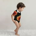 thumbnail image 5 of Rocae Orange Dalia for Baby Climbing Clothes Soft Baby Romper for Active Infants Comfortable and Breathable Crawling Jumpsuit Unisex Baby Outfit 2 Years, 5 of 8