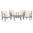 thumbnail image 4 of Safavieh Colfax 5 Piece Contemporary Outdoor Coffee Set, 4 of 6