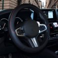 thumbnail image 4 of Universal Non slip D-shaped Round Breathable Car Steering Wheel Cover Lot U5, 4 of 6