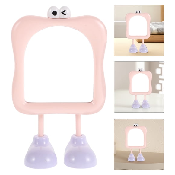 OHOIOLLA Espejo Decorativo Rosa Para Con Acabado Y Estructura Estable Para Uso Personal