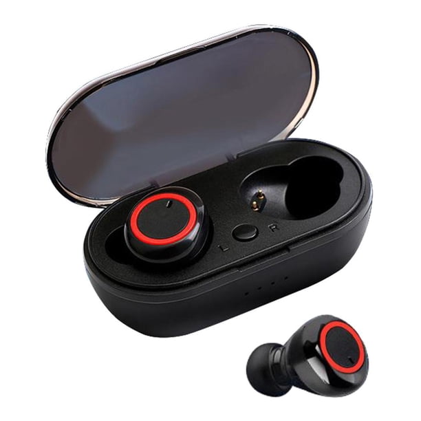 Auriculares Inalámbricos Sunnimix Bluetooth 5.0 Deportivos Negro + Rojo