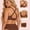 A1_Brown, variant on VISALY Jelly Bras for Women Plus Size Seamless Wireless Lifting Bra Full Coverage V‑Neck No Underwire Support Bralette Wide Strap Smoothing Soft Comfy Lift Minimizer Push Up T‑Shirt Bra Beige L