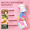 thumbnail image 4 of Tri Color Ice Flower Body Butter Shea Butter Moisturizing,White System Care Lotion, 4 of 8