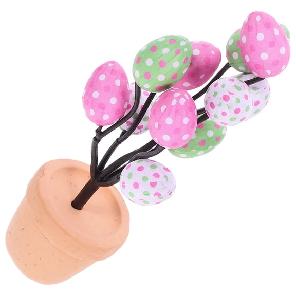 TABLZONE Easter Egg Tree Table Decoration Multi Color Easter Home Accent