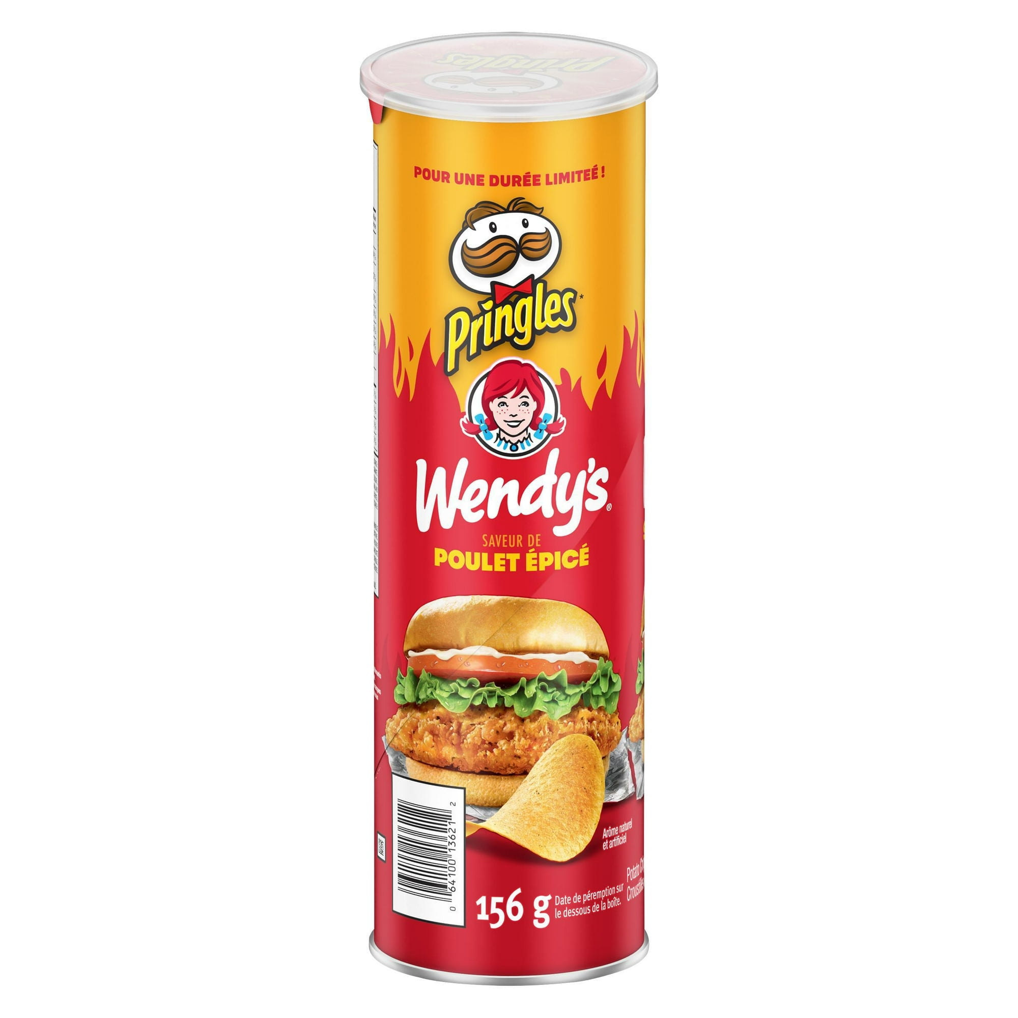 Pringles Spicy Chicken Flavour Potato Chips 156g