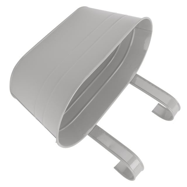 Soporte Para Plantas Colgantes, Macetas Colgantes De Hierro, Cesta Colgante, Maceta Colgante Decorativa Para El Hogar Y El Jardín ZAQW Gris 21x22.5cm
