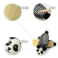thumbnail image 5 of Women cute Animal Slippers For Women Plush memory Foam House Slipers Winter Indoor Home Shoals Warm Slides For Women No Slip Slides For Woman Ladies, 5 of 7