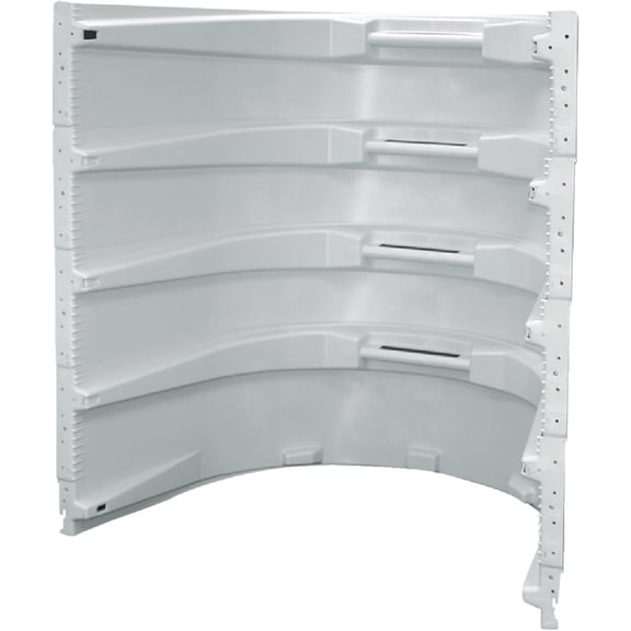 Amerimax 75447 Egress Window Well, 61" X 20-7/8" X 43"