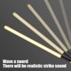 thumbnail image 4 of Sable De Luz Rgb De 7 Colores Con Luz Y Efecto De Sonido, Protector De Luz Led, Sable Oscuro Recargable Por Usb, Regalo Para Niños Y Adultos Muyoka Hogar, 4 of 6