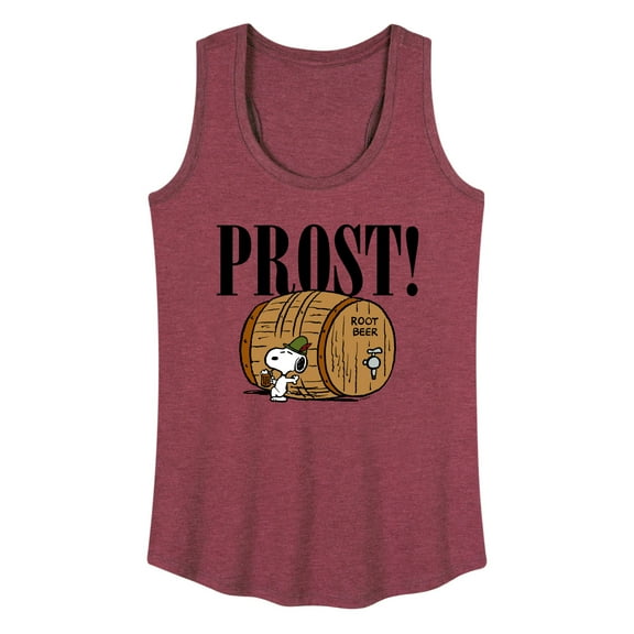 Peanuts - Prost Snoopy Root Beer - Women's Racerback Tank Top