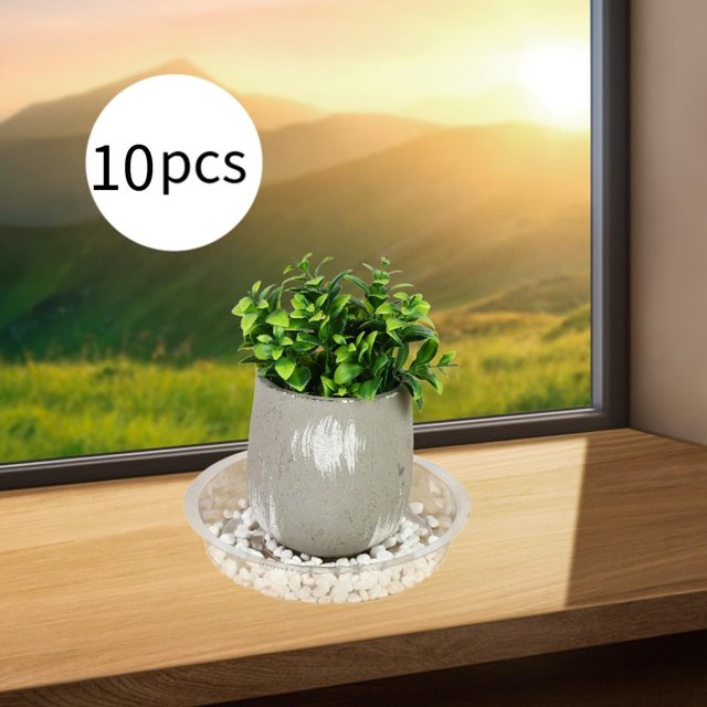 Planta de planta bandeja para cultivar alfareros de ventana bandeja para macetas bandeja planta de planta 12 pulgadas