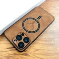 thumbnail image 6 of Solennerer Luxury PU Leather Deer Case For iPhone 16 15 14 13 12 11 Pro Max Plus 15Pro 14Pro 13Pro ProMax For Magsafe Wireless Charge Cover, 6 of 7
