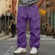 thumbnail image 1 of Ceisia Men Solid Color Windproof Waterproof Hiking Pants Outdoor Workwear Trousers Gift, 1 of 9