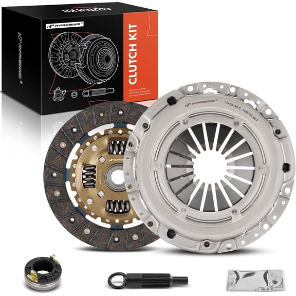 A-Premium Transmission Clutch Kit Set Compatible with Hyundai Elantra 2007-2012 2.0L & Kia Soul 2010-2011 2.0L