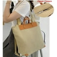 thumbnail image 2 of CoCopeanut Canvas Tote Shoulder Bag Fashion Satchel Bag Crossbody Hobo Tote with Zipper Large Capacity Daily Working Handbag, 2 of 6