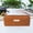 Brown, variant on Retro Vertical Rib Corduroy Solid Color Pencil Pouch Blank Custom Label Full-Length Matching Zipper Large Capacity Flexible Storage Portable Organizer for Office