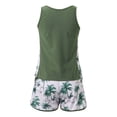 thumbnail image 4 of HUAXUN Womens Swimsuits Tankini Cute Tankini Tummy Control Swimsuits for Women Drawstring Backless Design Beachwear 2 Piece Swimsuit Tummy Control Bathing Suit, 4 of 8