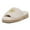 Cream, variant on ARIAT Adult Female Cozy Slide Slippers, Color: Leopard, Size: 7