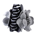 thumbnail image 4 of Garra de la Mandíbula Clip de Pasador de cabellero de Paño Accesorios de para Niñas Gris Yinane Garra del pelo, 4 of 8